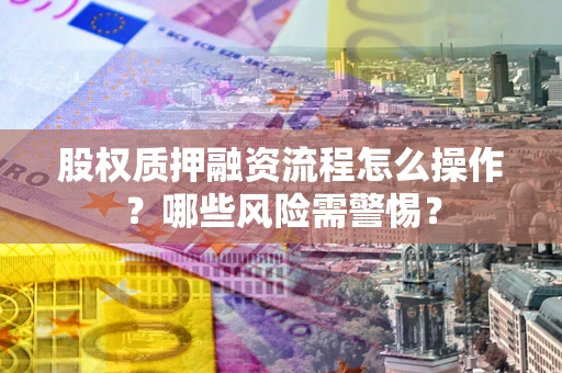 济南股权质押融资流程怎么操作？哪些风险需警惕？