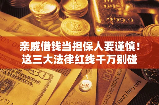 济南亲戚借钱当担保人要谨慎！这三大法律红线千万别碰
