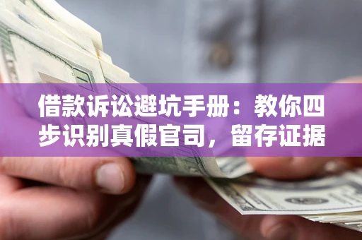 济南借款诉讼避坑手册：教你四步识别真假官司，留存证据不踩雷